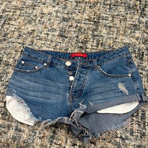 Caffeine Jean shorts (small)